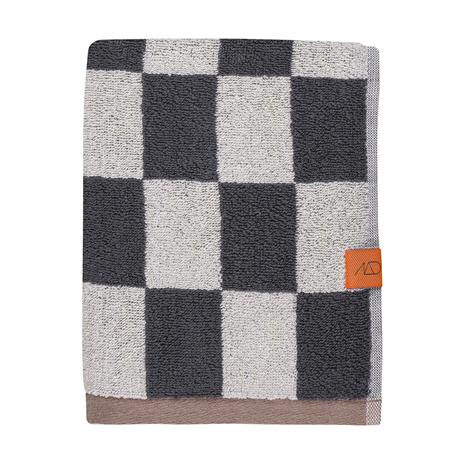 Mette Ditmer - RETRO towel - Dark grey