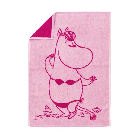 Moomin Arabia Moomin Pyyhe Niiskuneiti 50x70 Cm - Pyyhkeet & Kylpypyyhkeet Puuvilla Vaaleanpunainen - 1082564