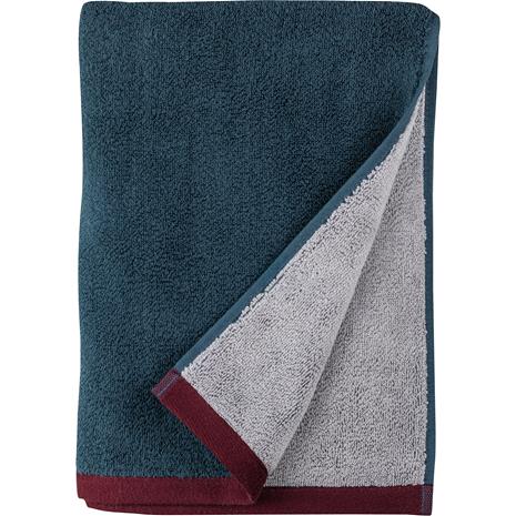 Mette Ditmer Soft pyyhe 50x90 cm Midnight blue light gray