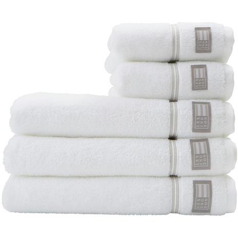 Lexington Hotel Towel 100x150 cm, White/Beige