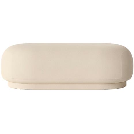 ferm LIVING Rico leposohva Brushed offwhite