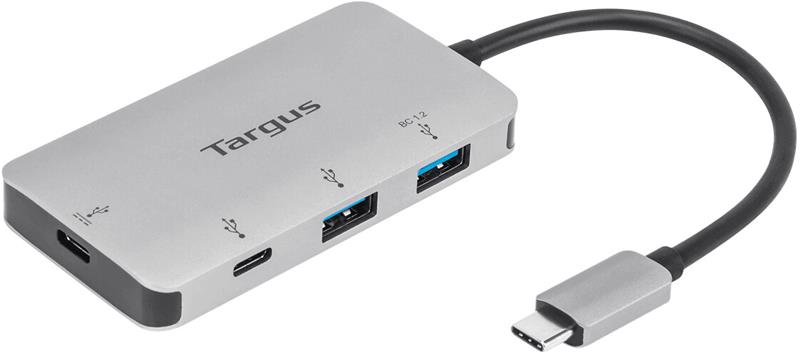 Targus USB-C - 2x USB-A, 2x USB-C - Multiport hub