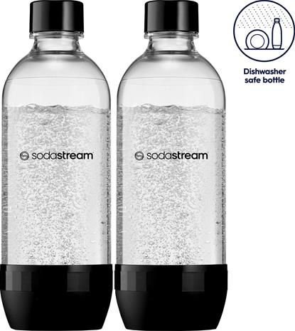 SodaStream Classic pullo 2x1 litraa, musta