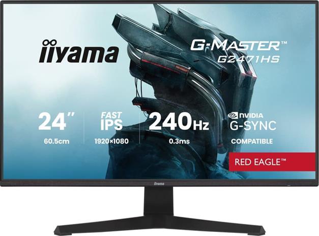Iiyama ProLite G2471HS-B1 (23,8"), näyttö