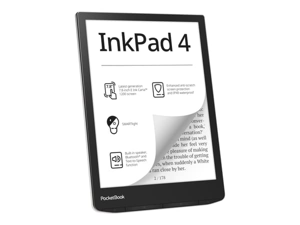 PocketBook InkPad 4, e-kirjan lukulaite