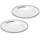 Petromax Enamel Plates, Lautaset, Valkoinen