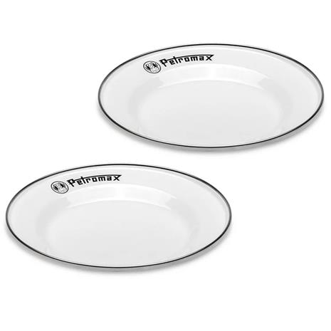 Petromax Enamel Plates, Lautaset, Valkoinen