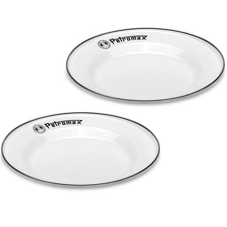 Petromax Enamel Plates, Lautaset, Valkoinen