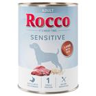 24x400g Sensitive karitsa & riisi Rocco koiran märkäruoka