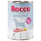 24x400g Sensitive kalkkuna & peruna Rocco koiran märkäruoka