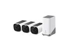 Anker EufyCam 3x E40 + HomeBase S380 Up to 16TB HDD | AI-Detection