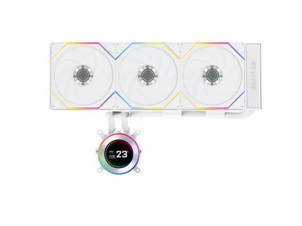 Lian Li Hydroshift II LCD-C 360TL Wireless White - CPU Vesijäähdytys - Max 28 dBA – kuva 4/8