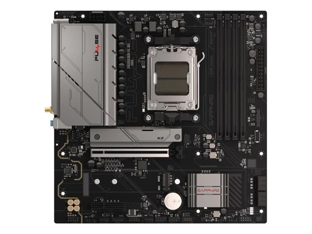 Sapphire PULSE B850M WIFI Emolevy - AMD B850 - AMD AM5 socket - DDR5 RAM - Micro-ATX