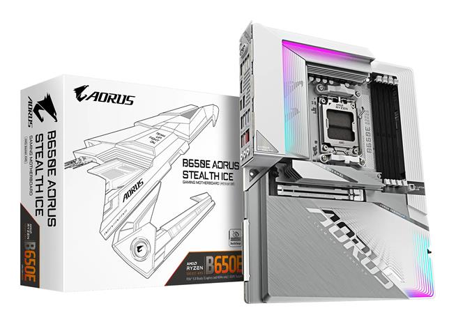 GigaByte B650E AORUS STEALTH ICE -ATX-emolevy