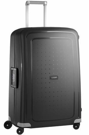 Samsonite S'Cure Pyörivä musta 102 L Polypropeeni (PP)