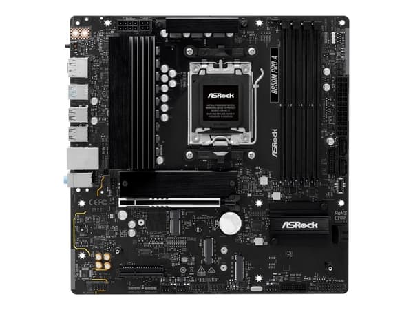 ASRock B850M Pro-A Emolevy - AMD B850 - AMD AM5 socket - DDR5 RAM - Micro-ATX