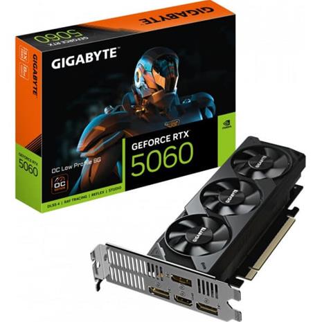 GIGABYTE GeForce RTX 5060 Low Profile OC - 8GB GDDR7 RAM - Näytönohjaimet