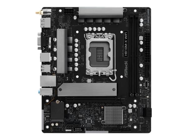 ASRock H810M-X WIFI Emolevy - Intel H810 - Intel LGA1851 socket - DDR5 RAM - Micro-ATX