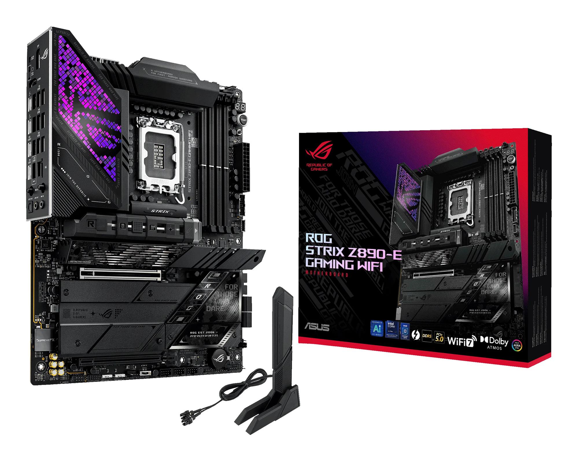Asus ROG STRIX Z890-E GAMING WiFi 7 LGA1851 ATX -emolevy