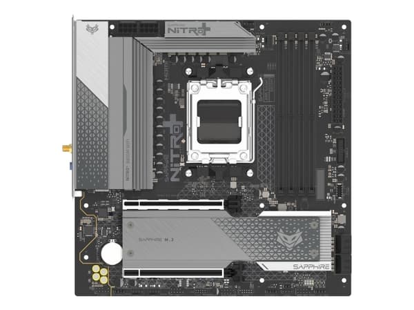 Sapphire NITRO+ B850M WIFI Emolevy - AMD B850 - AMD AM5 socket - DDR5 RAM - Micro-ATX