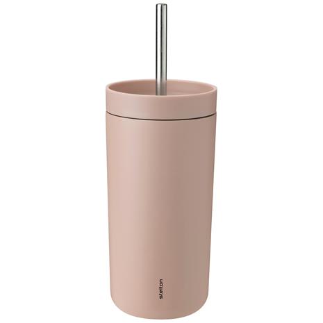 To Go Sip termomugg med sugrör 40 cl, heather