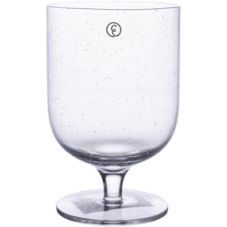 Dricksglas pä¥ fot 30 cl 2-pack, bubbligt glas
