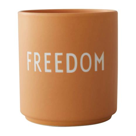 Design Letters - Favourite cups - Orange Freedom