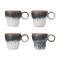 Bloomingville Nigel muki 4-pack Sininen – kuva 1
