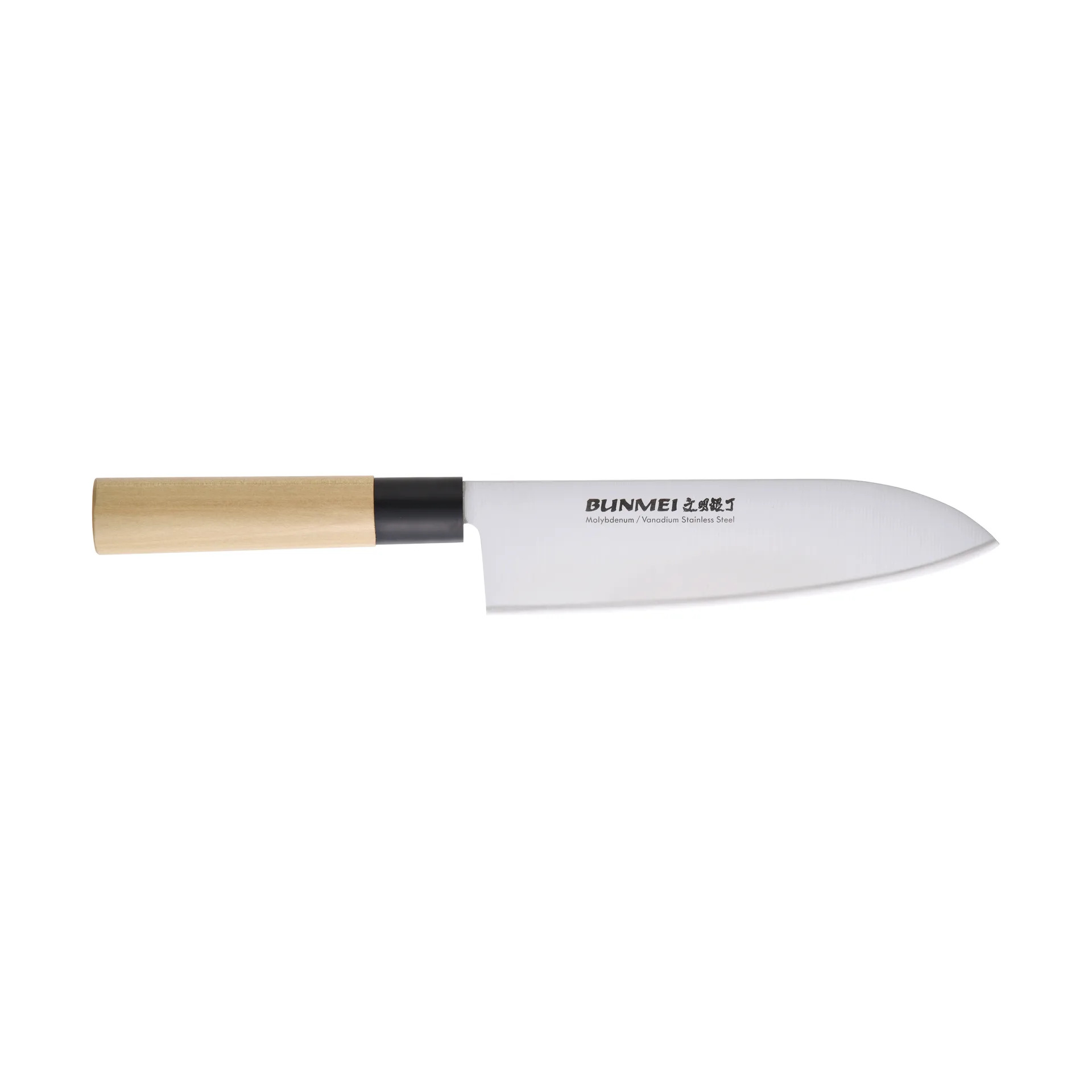 Bunmei Bunmei santokuveitsi 18 cm. Ruostumaton teräs