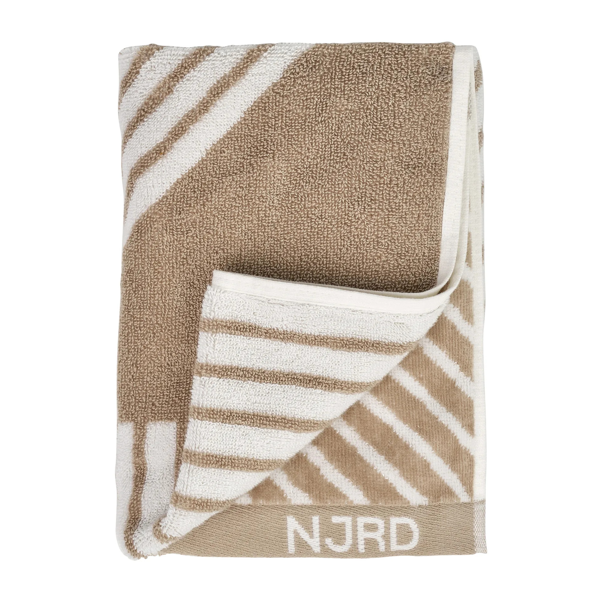 NJRD Stripes pyyhe 50x70 cm Beige