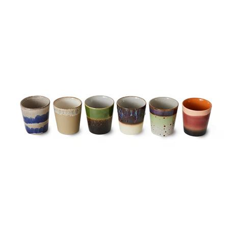 HKliving 70's muki 6-pakkaus Grounding