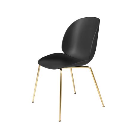 Gubi Beetle tuoli Black, messinkirunko