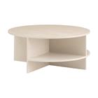 Muuto Halves-sohvapöytä Light taupe-terrazzo