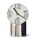 HKliving Retro keraaminen kello 17,5 cm Chrome – kuva 3