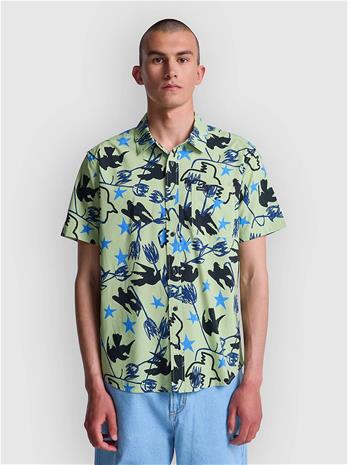RVCA AF Dive In Paita beechnut Miehet