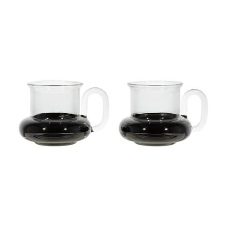 Tom Dixon Bump teekuppi 2 kpl Black