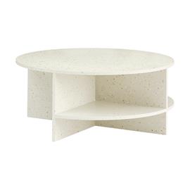 Muuto Halves-sohvapöytä Off white-terrazzo