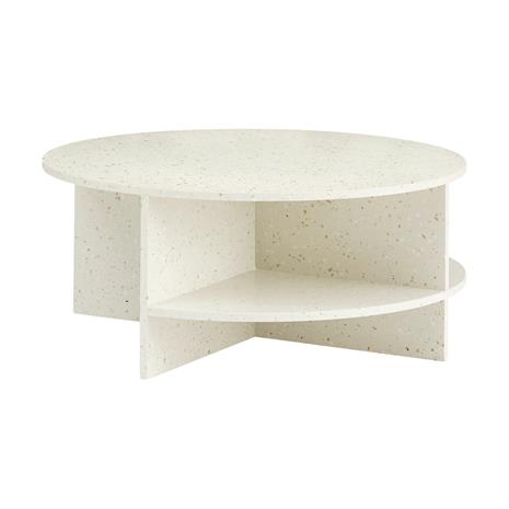 Muuto Halves-sohvapöytä Off white-terrazzo