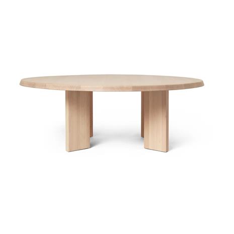 ferm LIVING Tarn sohvapöytä 107,6x108,1 cm White oiled beech