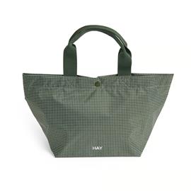 HAY - Grid Everyday Bag - Mini - Tummanvihreä