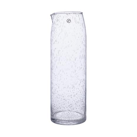 Karaff 24 cm, bubbligt glas
