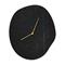 Ferm Living Melt seinäkello 28 x 33 cm Black marble – kuva 3