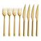 Aida Raw Serving Set 11 Pieces, Gold – kuva 8