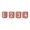Design Letters Mini Cups, 4-pack – kuva 8