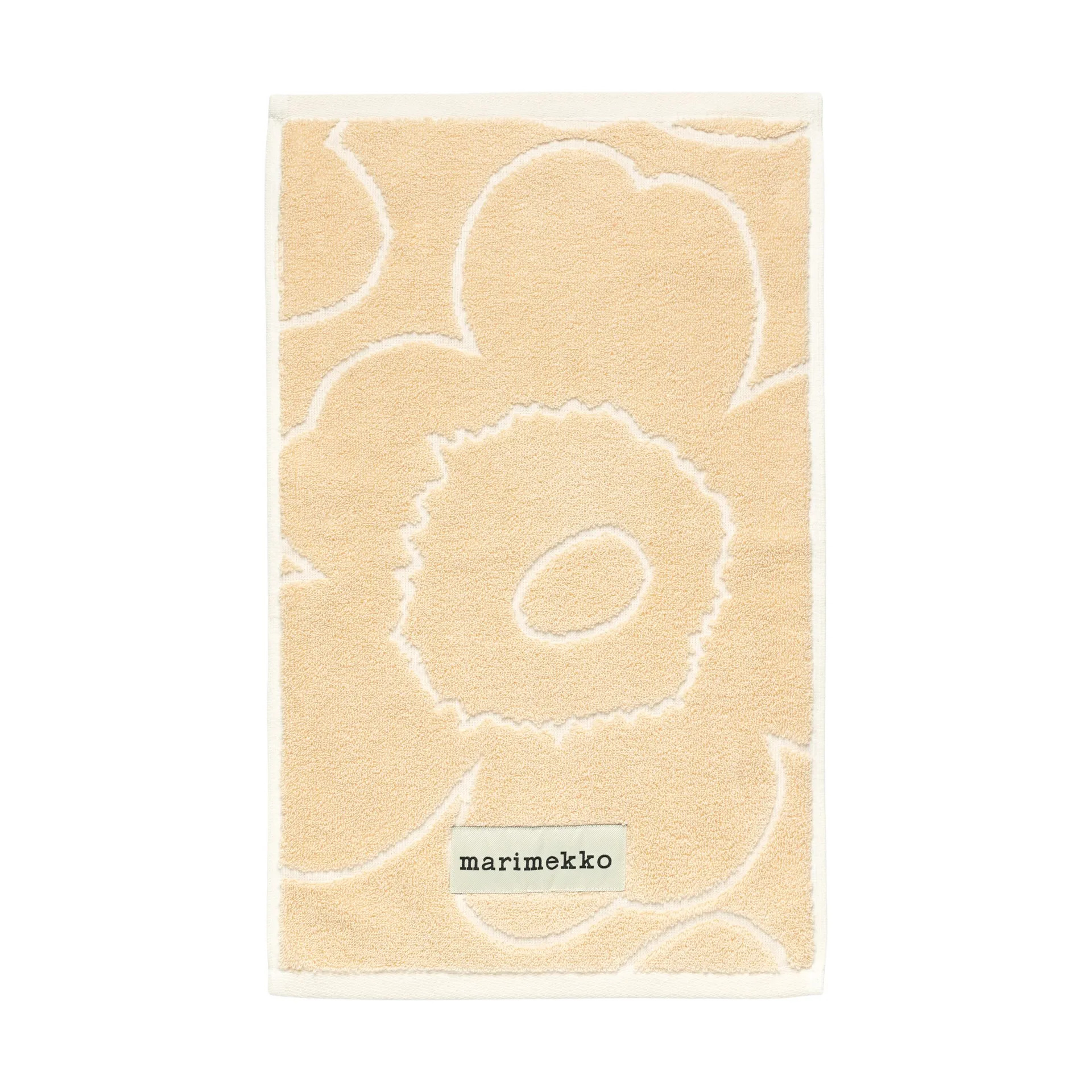 Marimekko Piirto Unikko vieraspyyhe 30x50 cm Beige