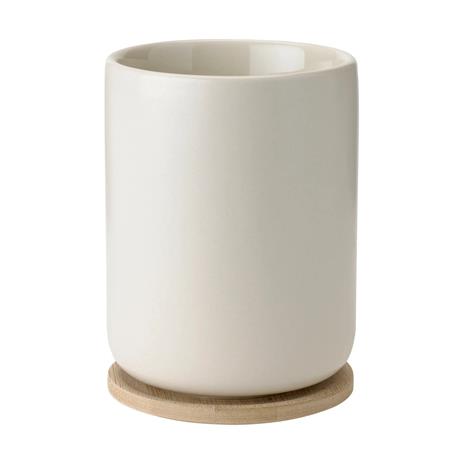 Stelton - Theo Termosmuki ja puutarjotin 25 cl Sand