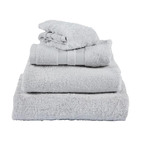 Mille Notti Fontana Eko Vieraspyyhe 30x50 Cm - Pyyhkeet & Kylpypyyhkeet Organic Cotton Vaaleanharmaa - 70001044-3050
