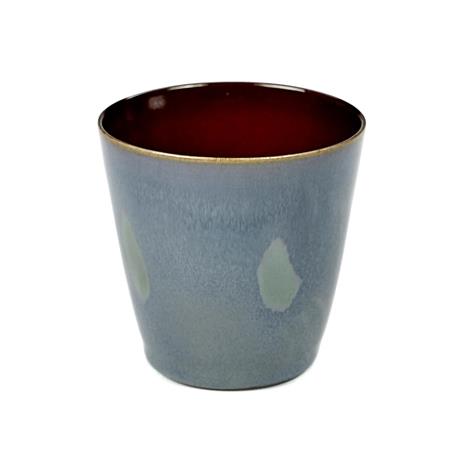 Serax Conic Goblet S D7 H7, Smokey Blue/Rust