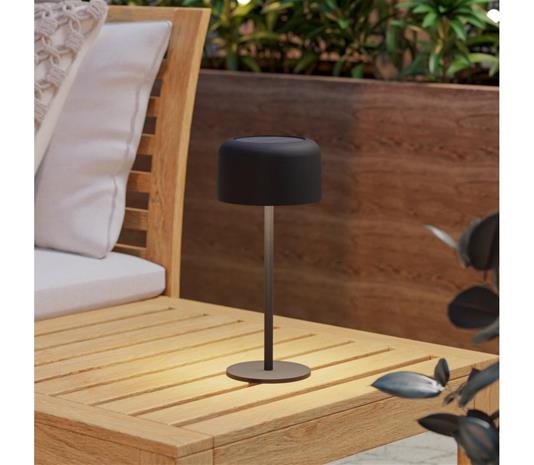EGLO ROCCANOVA SOLAR TABLE W/TOUCH BLACK – kuva 3/6