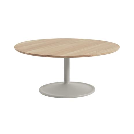 Muuto Soft sohvapöytä ä˜95 cm Solid oak-grey